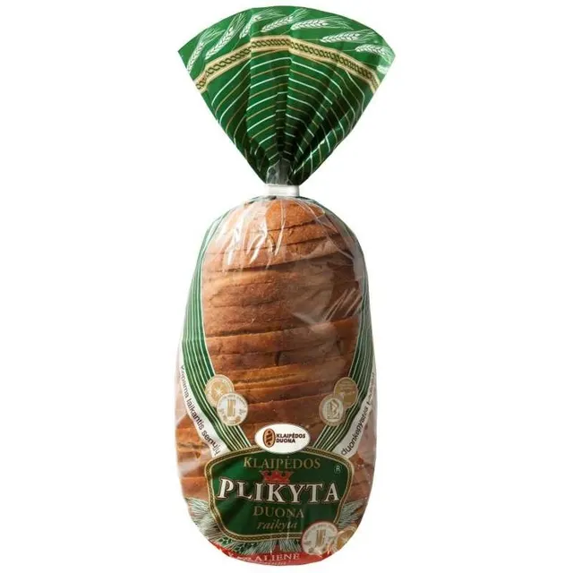 Brød "Klaipėdos plikyta" lyst skivet 800g frossen