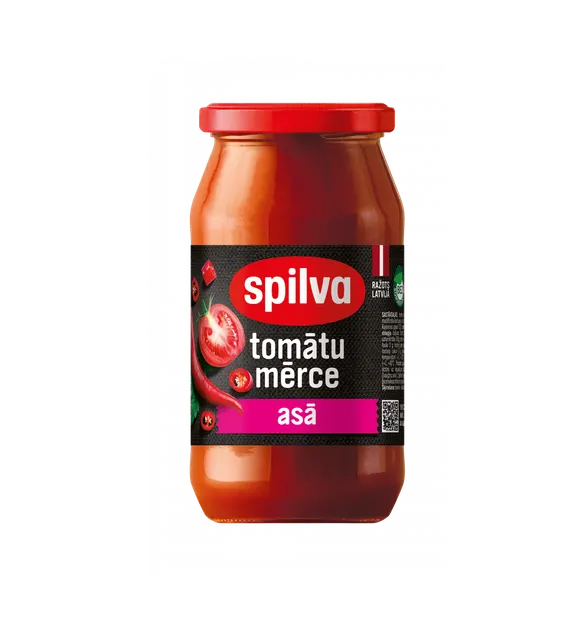 Spilva Spicy tomatsaus 510g