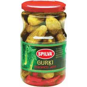Spilva Hermetiserte STERK agurker 670g