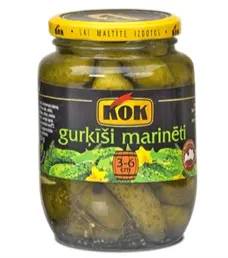 KOK Syltede agurker 4-7 cm 530g
