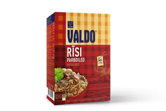 Parboiled ris Valdo Boil in Bag 4x125g