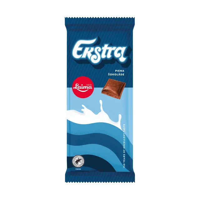 Ekstra melk sjokolade Laima 90g