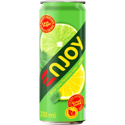Sitron lime brus Enjoy 0,33L