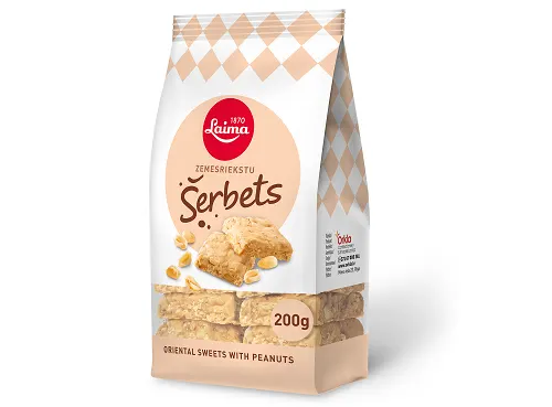 Sherbet med peanøtter 200g