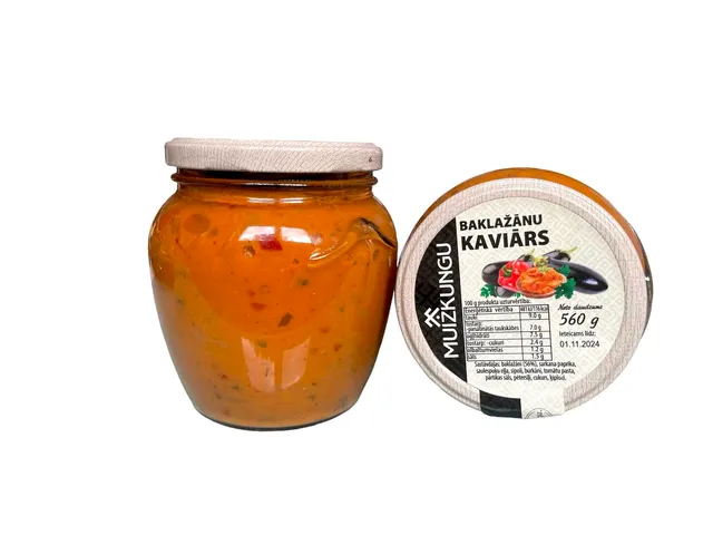 Aubergine kaviar Muizkungu 560g