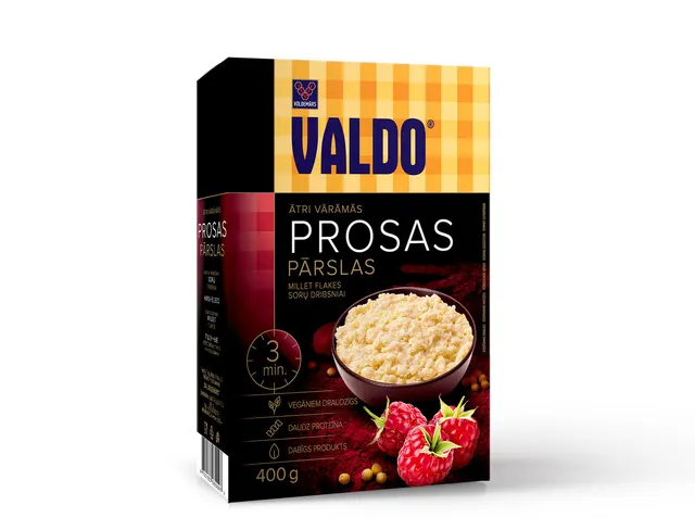 Hirse flak rask å tilbrede Valdo 400g