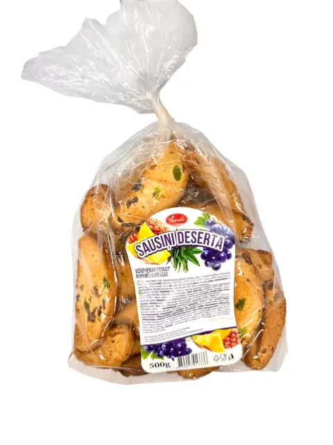 Tørre kjeks Deserta med kandiserte frukter Ranele 500g