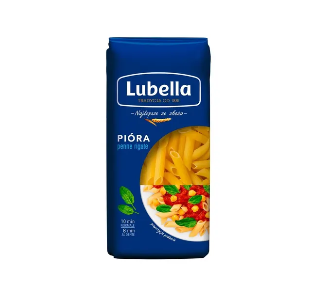 Pasta penne rigate Lubella 400g (538)