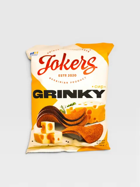 Rug-hvetekrutonger med smak av ost JokerS 80g