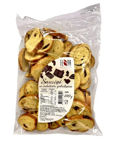 Brød kjeks vanilje smak Flora 180g (kopi)