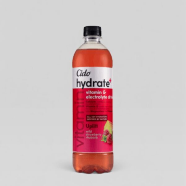 Villjordbær og rabarbra Uplift Hydra Cido 0,6L