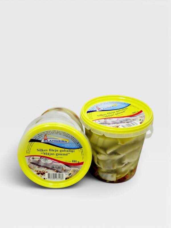 Sildefilet bitter i marinade ''Hjemmelaget'' Elanders 690g 1 3108s