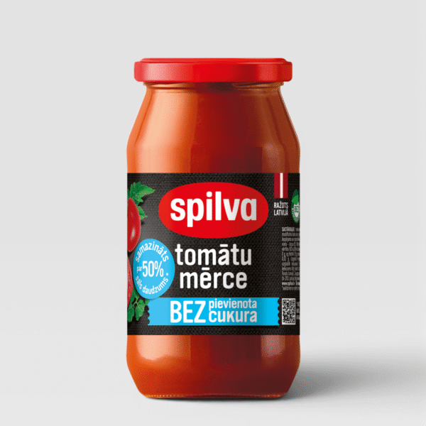 Tomato saus uten suker Spilva 490g