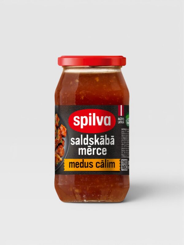 Spilva søtsyrlig saus til honningkylling 510g 1 4750022003485 medus calis 05l 768x1326 1