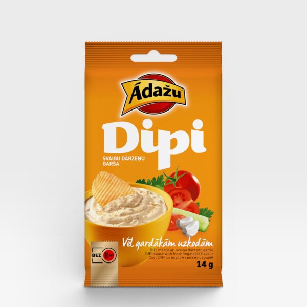 Dippi saus med grønnsaker smak Adazu15g