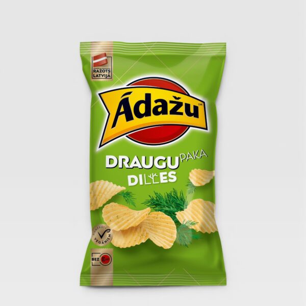 Adazi Potetgull m/Dill smak 130g