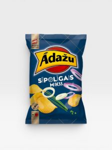 Adazi Potetgull m/Rømme og løk smak 130g