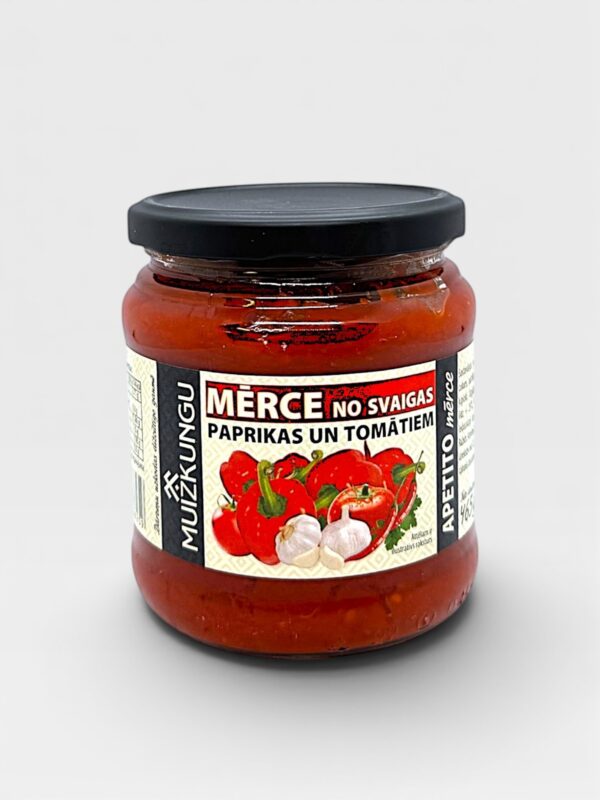 Apetito av fersk paprika og tomater Muizkungu 465g 1 Apettito