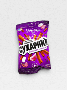 Rug-hvetekrutonger med smak av hvitløk JokerS 60g