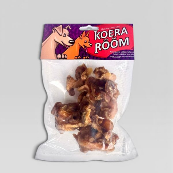 Hundegodbiter indre svineøre 100g