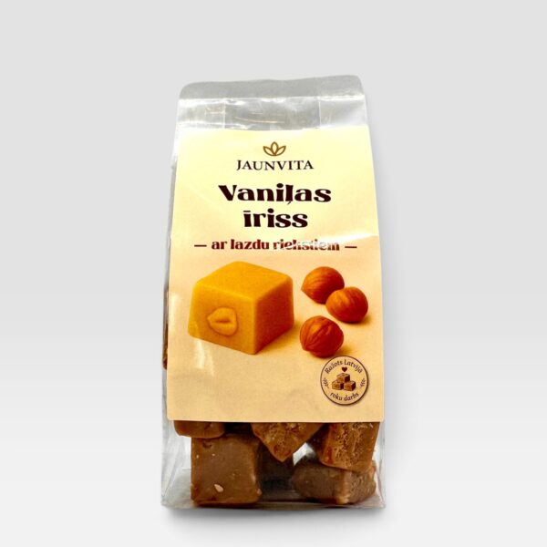 MATIM Engros AS – B2B grossist på matvarer i Norge 23 Vanilla toffee med hasselnøtter Jaunvita 200g