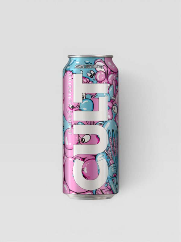 Energy drink Bubble Gum CULT 0,5L 1 MAT 1012200 PCE LV