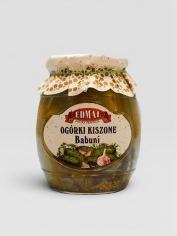 Ogorki kiszone babuni edmal
