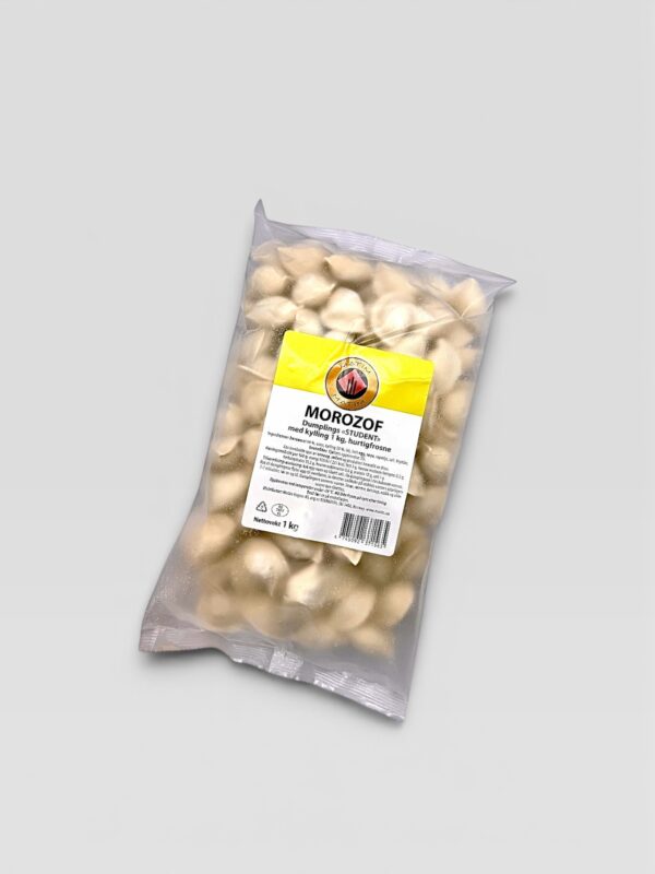 Pelmeni «Student» med kylling liten størrelse (10g) 1kg 1 Pelmeni med kylling