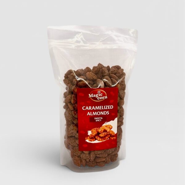 Karamelisert mandler sweet&spicy Magic Corn 800g