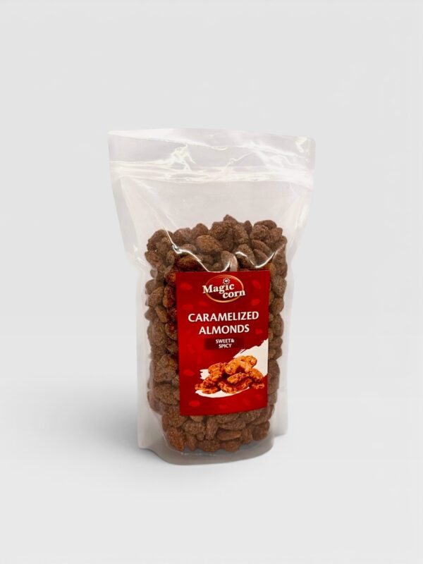 Karamelisert mandler sweet&spicy Magic Corn 800g 1 Photoroom 20260130 135438 002