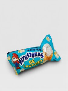 LACTOSE FREE Vanilje iskrem i vaffelkopp "NYKŠTUKAS" 130ml, (881)