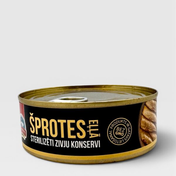 Røkte brisling i olje Aquatica 240g