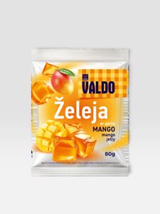 Gelépulver med mangosmak Valdo 80g