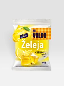 Gelépulver med sitronsmak Valdo 80g