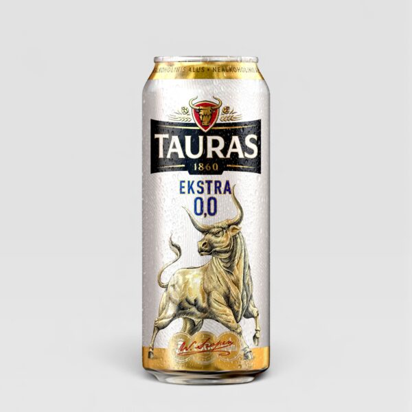 Øl uten alkohol Tauras 0,5L