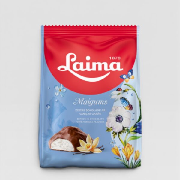 Maigums Sefyr Vanilje m/Sjokoladetrekk Laima 175g