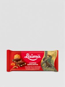 Lacitis Kepainitis melksjokolade med mandler og vafler og honning Laima 90g