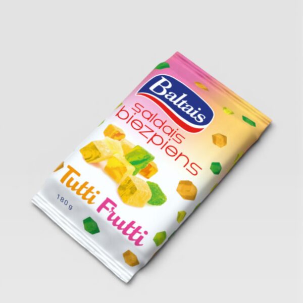 Baltais søt ostemasse Tutti Frutti 180g