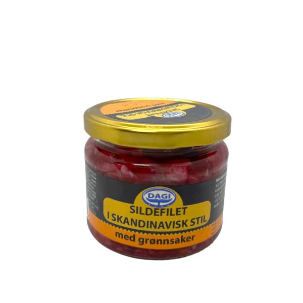 Sildefilet skandinavisk smak med grønnsaker DAGI 330g