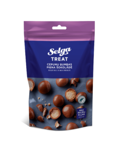 Selga kjeks bøller i melk sjokolade 120g