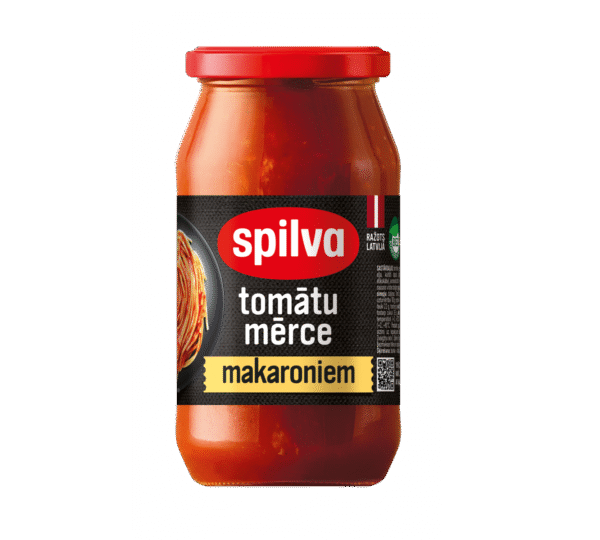 Tomat saus til pasta Spilva 500g 1 4750022105110 tm makaroniem m 05l
