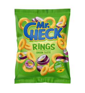 Ringer med løk smak Mr.Check 150g