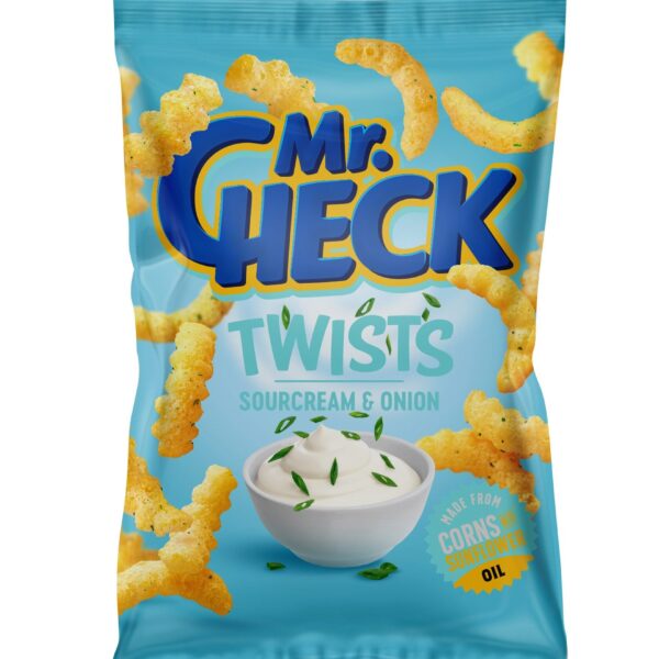 Twist med rømme og løk smak Mr.Check 150g