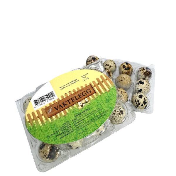 Vaktel egg 12stk