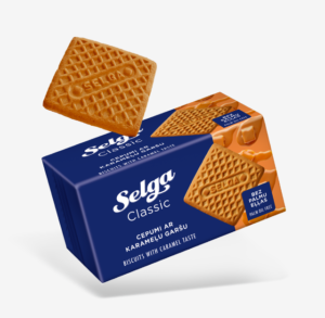 Selga kjeks med karamelsmak 180g