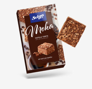 Vaffelkake "Moka" Selga 350g