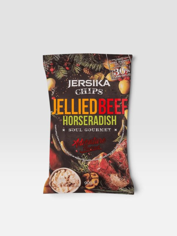 i jersika s chipsy ziemniaczane o smaku wolowiny i chrzanu 90g