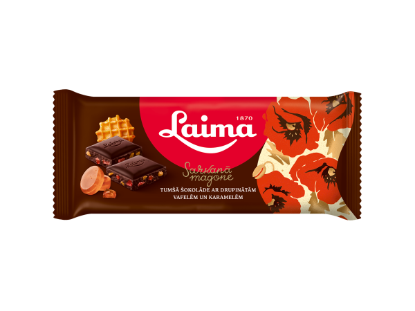 Laima mørk sjokolade "Sarkane Magone" 90g