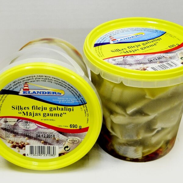 Sildefilet bitter i marinade ''Hjemmelaget'' Elanders 690g