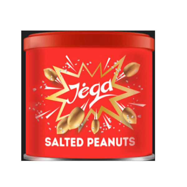 Ristede peanøtter med salt Jėga, 140g